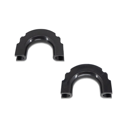 IAG I-Line Rear Bumper Black TPE Tow Loop Cover Pair for 2021+ Ford Bronco - Parts Layout