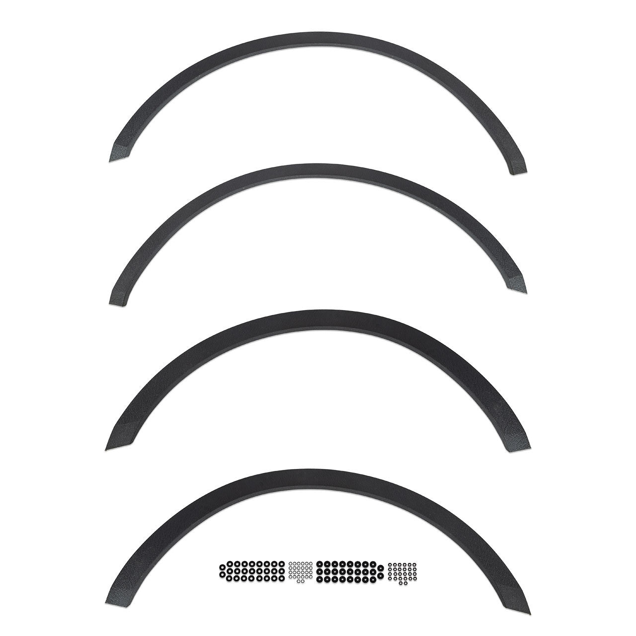 IAG I-Line No Drill Fender Delete Kit for 2021+ Ford Bronco Four Door - Parts Layout