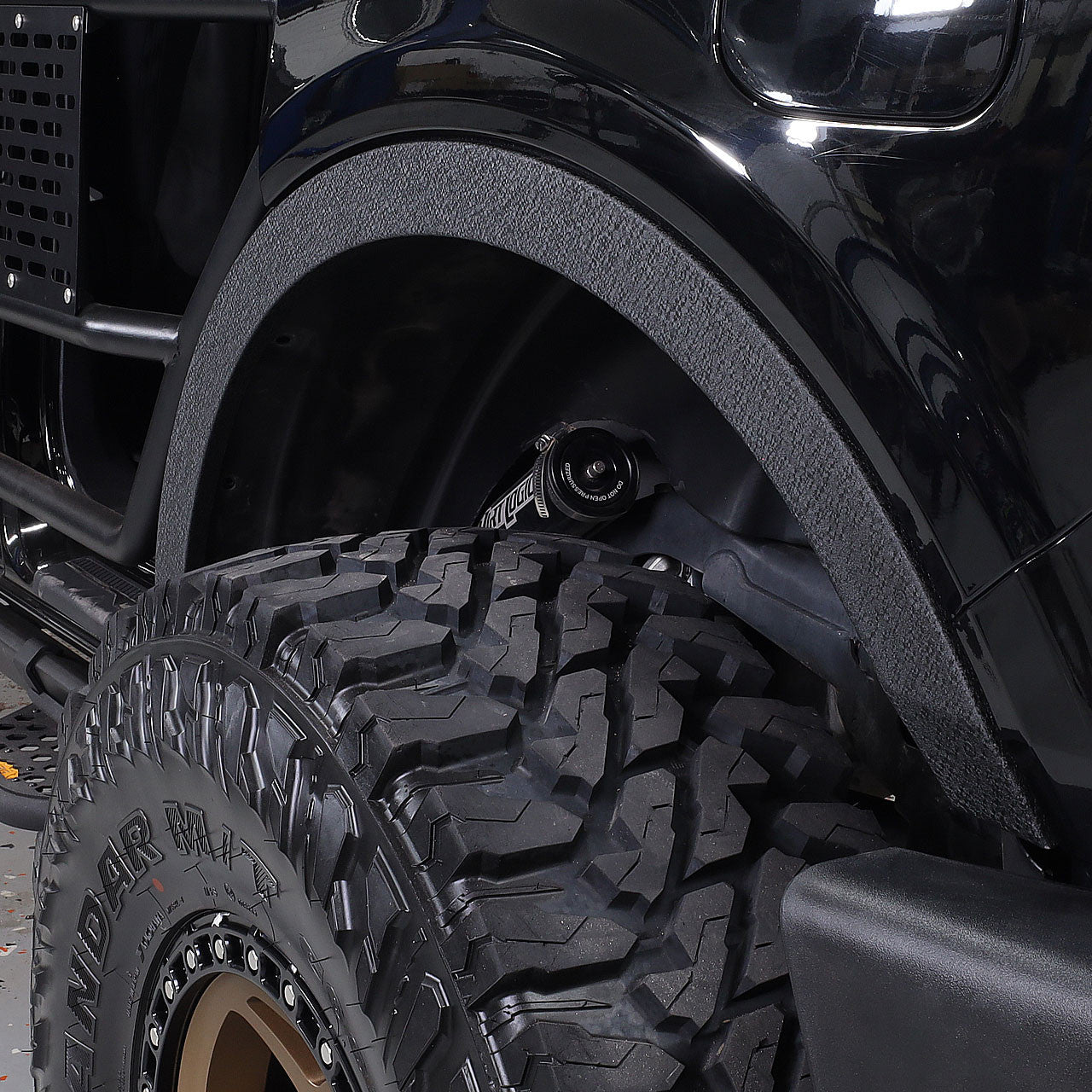 IAG I-Line No Drill Fender Delete Kit for 2021+ Ford Bronco Four Door - Close-Up 2