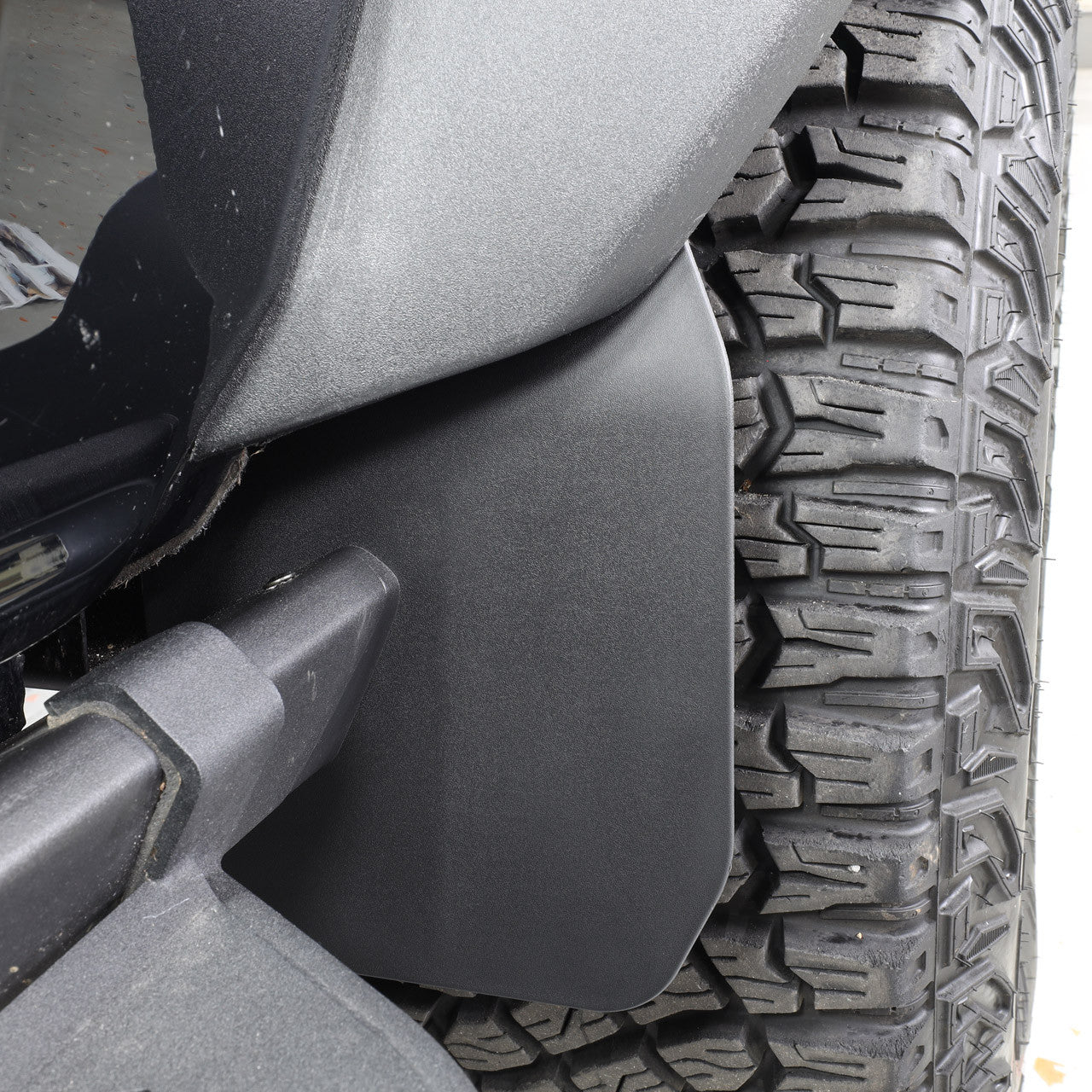 IAG I-Line 2pc Rock Rail Side Mini Mud Flap 2021+ Ford Bronco - Installed 2