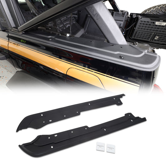 IAG I-Line Rear Tub Rail Protectors for 2021+ Ford Bronco Four Door