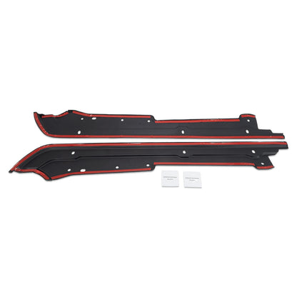 IAG I-Line Rear Tub Rail Protectors for 2021+ Ford Bronco Four Door - Adhesive 1