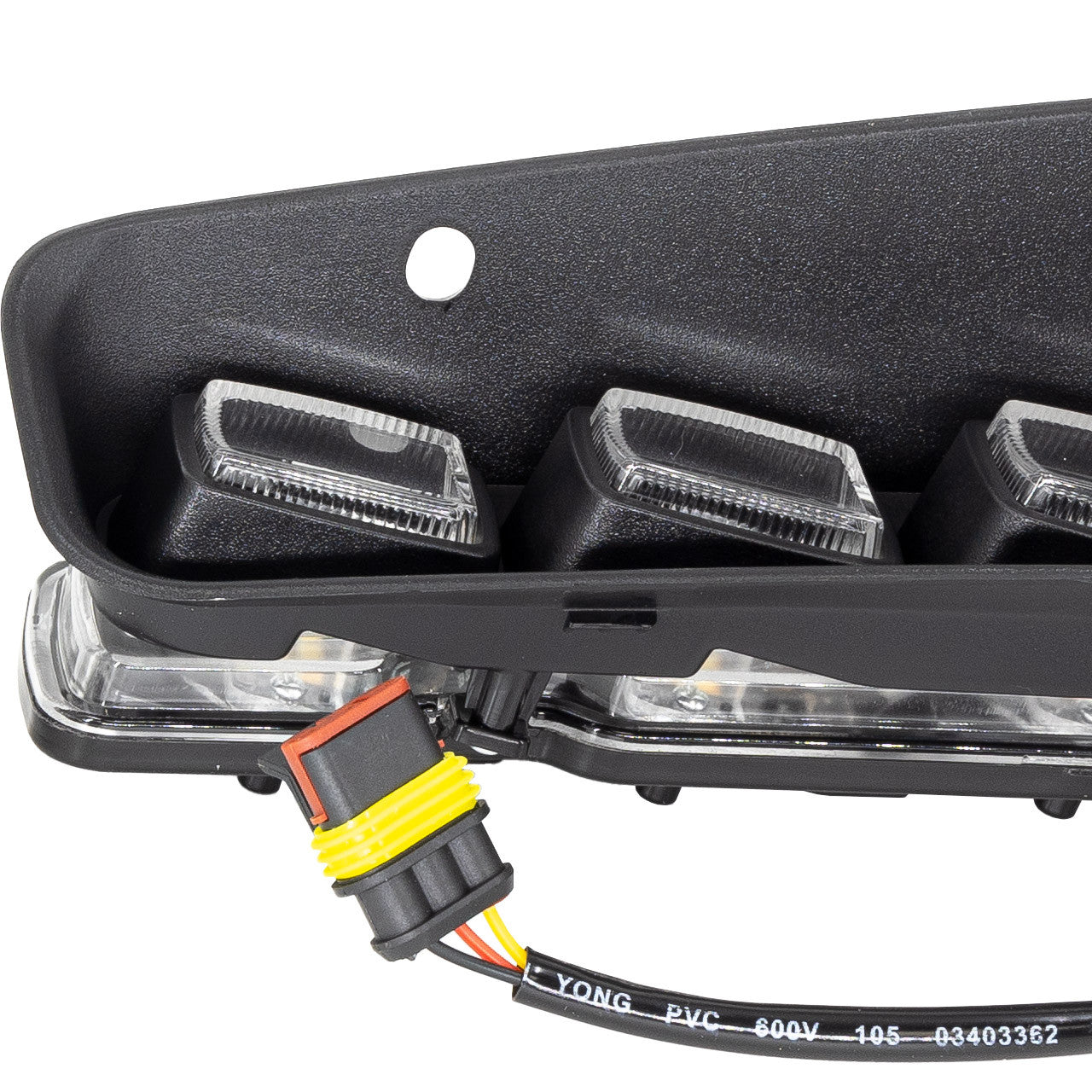 IAG I-Line 5 Lamp Bumper Indicator Light Kit for use with Modular Bumper 2021+ Ford Bronco - Connector