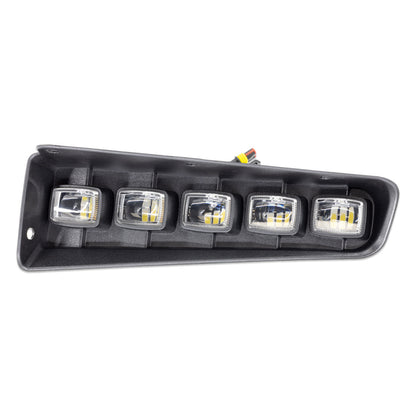 IAG I-Line 5 Lamp Bumper Indicator Light Kit for use with Modular Bumper 2021+ Ford Bronco - Drivers Side