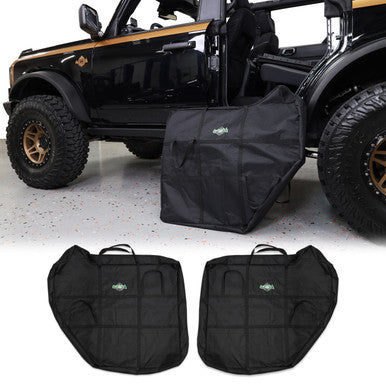 IAG I-Line Rear Door Storage Bag Pair for 2021+ Ford Bronco Four Door