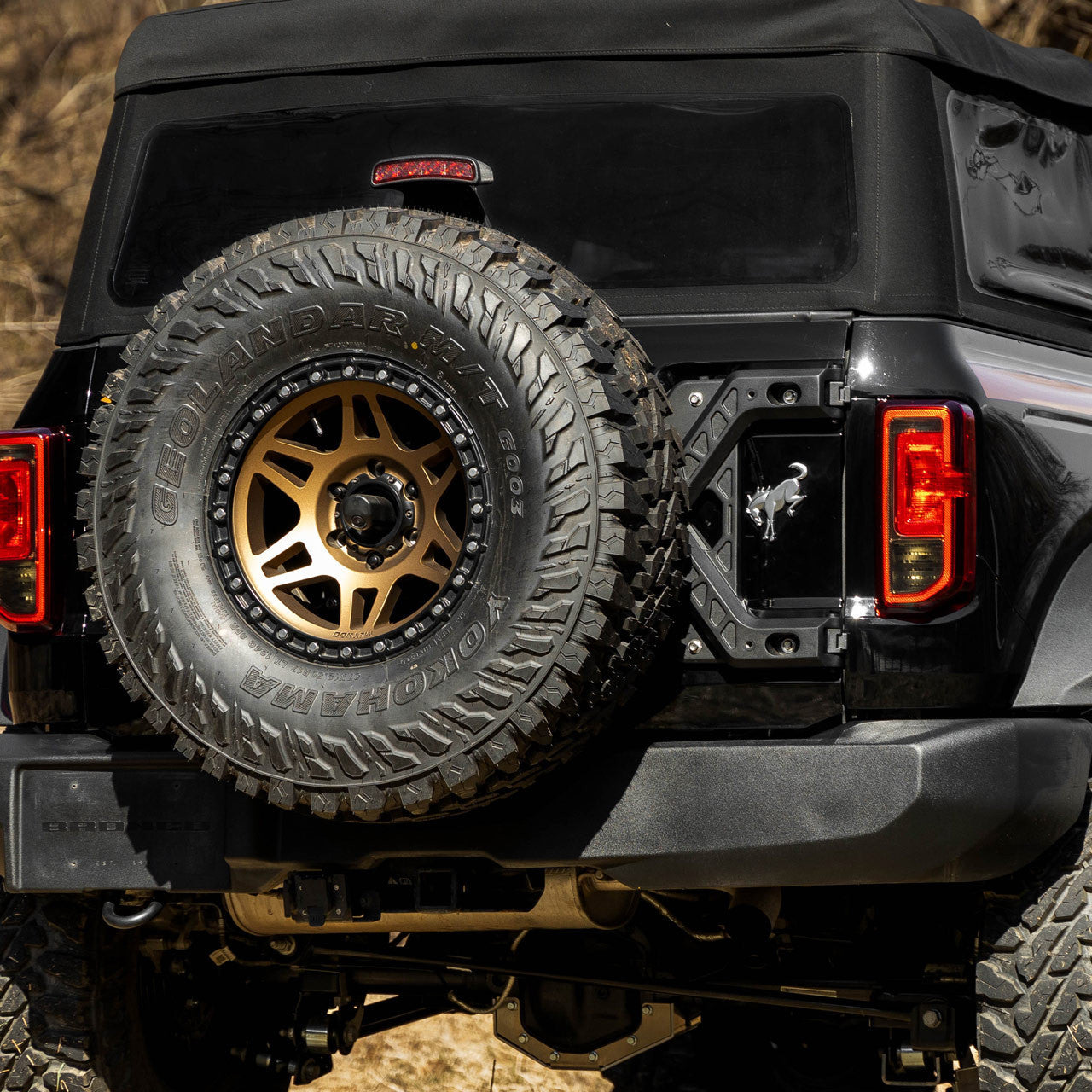 IAG X-Brace Tailgate Hinge Reinforcement for 21+ Bronco Non-Sasquatch