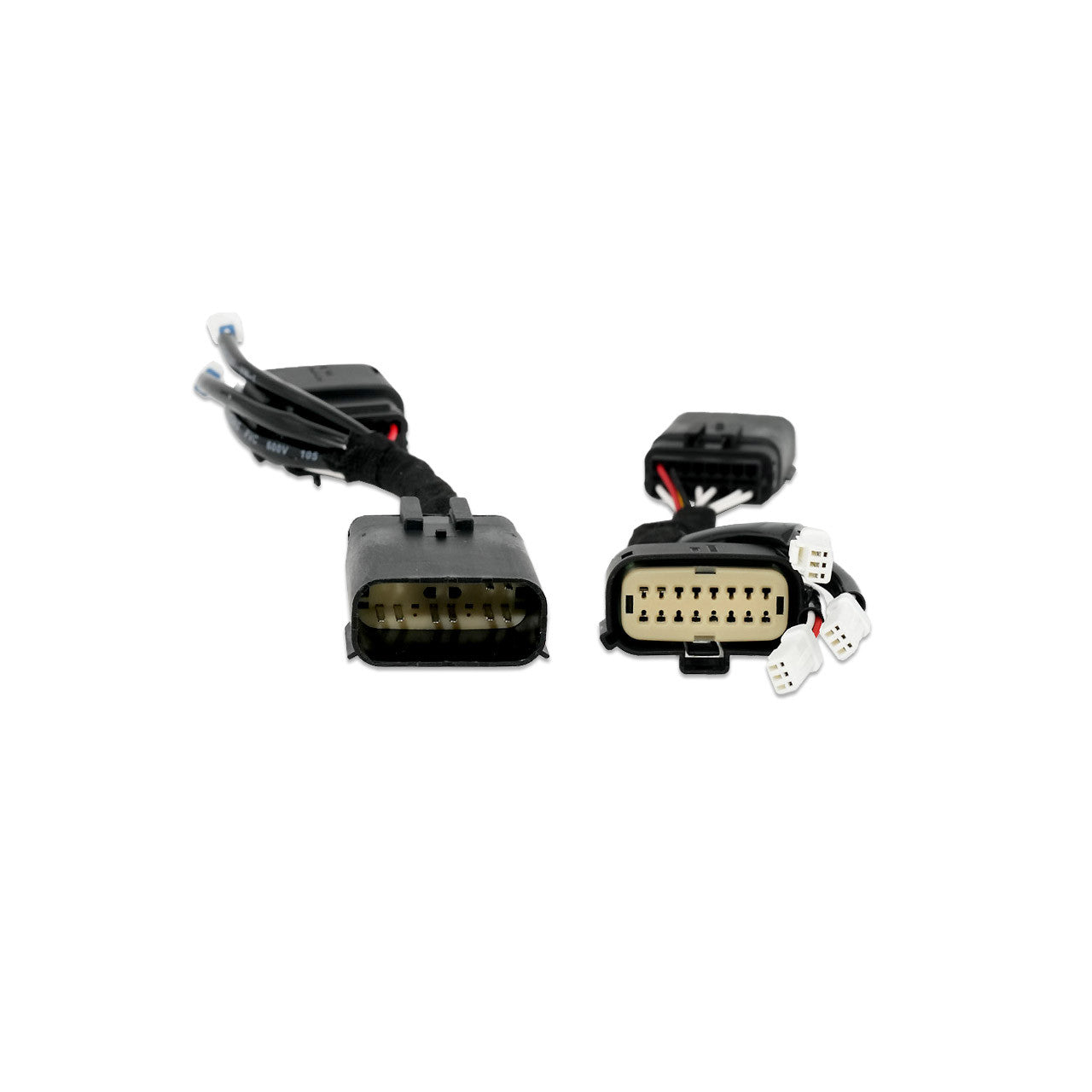 IAG l-Line Trail Marker w/ LED Lights in Matte Black for 2021+ Ford Bronco - Wire Harness