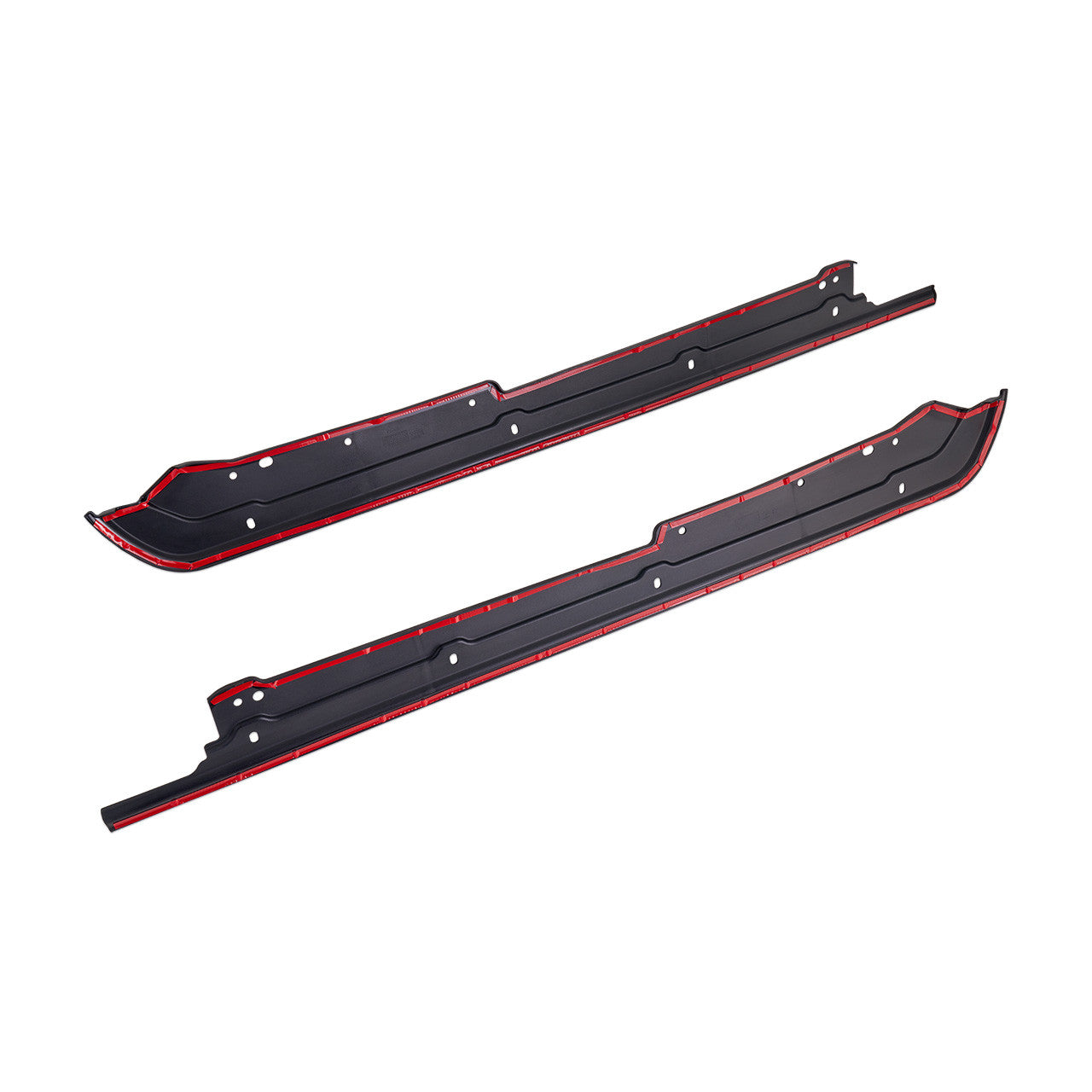 IAG I-Line Rear Tub Rail Protectors 2021+ Ford Bronco Two Door - Layout 3