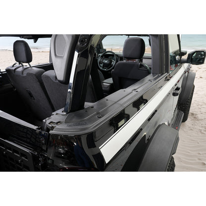 IAG I-Line Rear Tub Rail Protectors 2021+ Ford Bronco Two Door - Installed 1