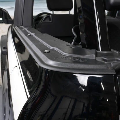 IAG I-Line Rear Tub Rail Protectors 2021+ Ford Bronco Two Door - Installed Close-up 2