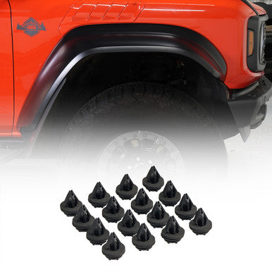 IAG Front Fender Clip Kit for 2022+ Ford Bronco Raptor - 16 Per Bag