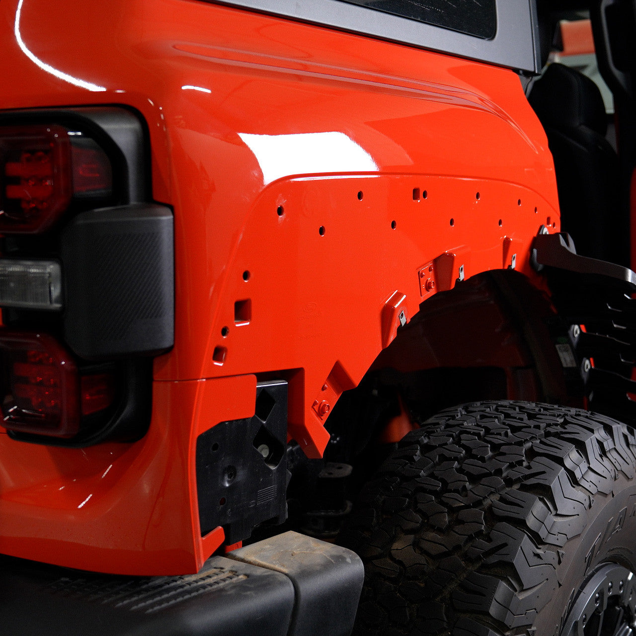 IAG Rear Fender Clip Kit for 2022+ Ford Bronco Raptor - Preparation for New Clips