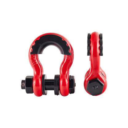 IAG I-Line Front and Rear U Shape Hook Anti Drop Red 21+ Ford Bronco - Product Layout 2