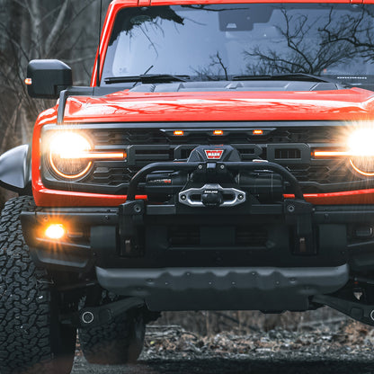 IAG I-Line Heavy Duty Winch Mount 2021+ Ford Bronco - Installed
