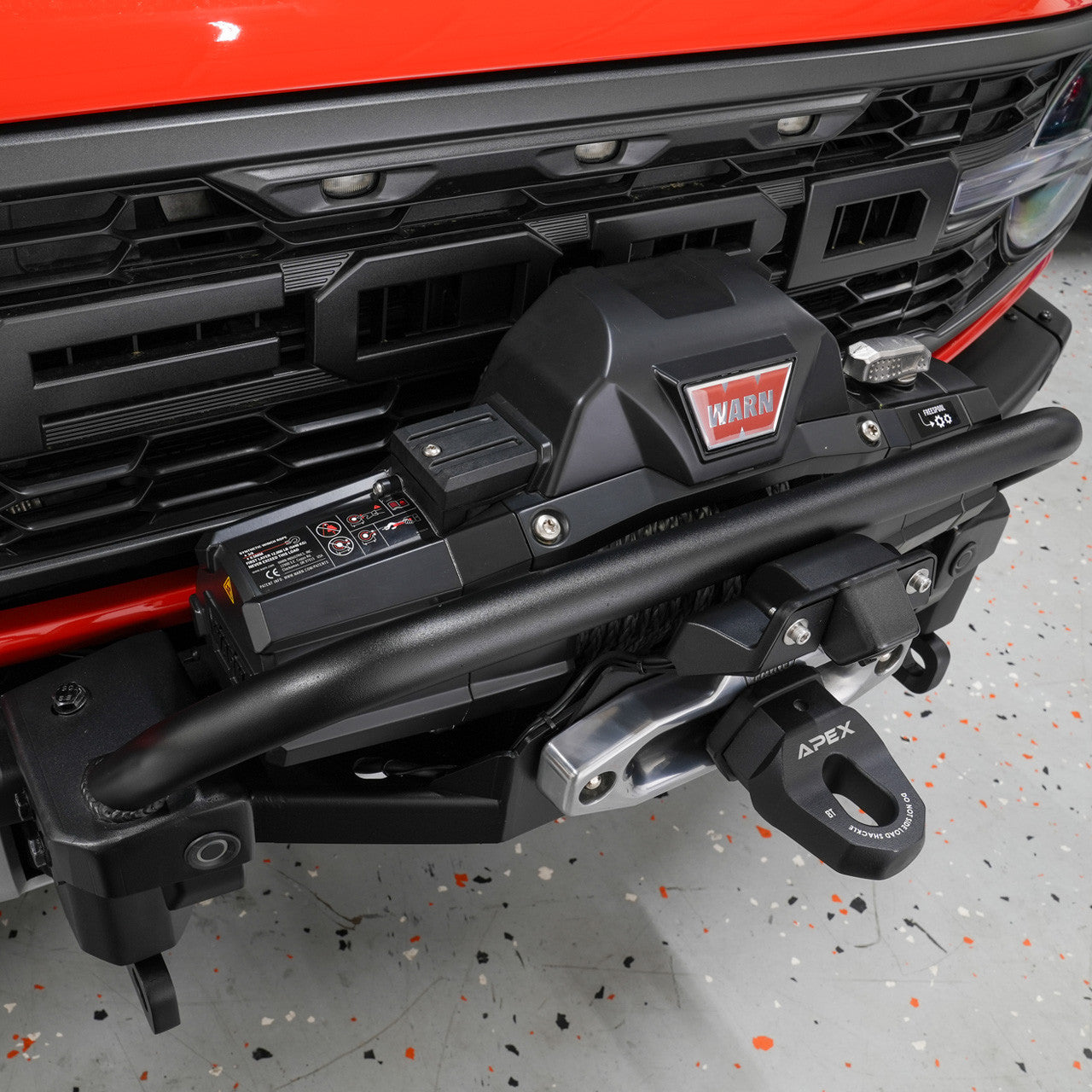 IAG I-Line Heavy Duty Winch Mount 2021+ Ford Bronco - Installed 3