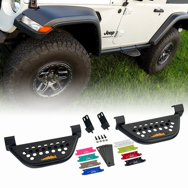 IAG EZ-Step Add on (1 Pair) for 2018+ Jeep Wrangler 4 Door / 2020+ Gladiator - Layout