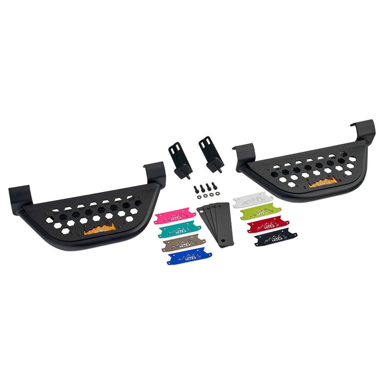 IAG EZ-Step Add on (1 Pair) for 2018+ Jeep Wrangler 4 Door / 2020+ Gladiator - Layout