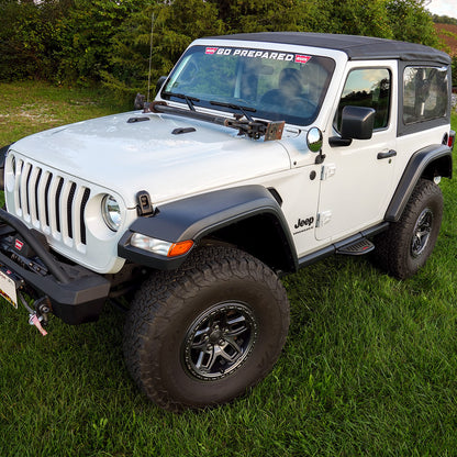 IAG EZ-Step® Add-on (1 Pair) for 2018+ Jeep Wrangler 4 Door / 2020+ Gladiator - Installed 10