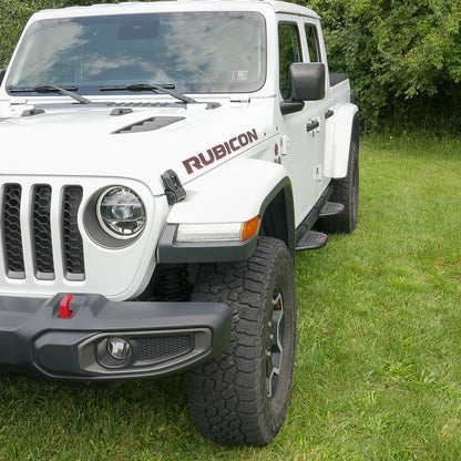 IAG EZ-Step® Add-on (2 Pair) for 2018+ Jeep Wrangler 4 Door / 2020-25 Gladiator - Installed 6