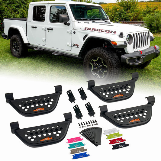 IAG EZ-Step® Add-on (2 Pair) for 2018+ Jeep Wrangler 4 Door / 2020+ Gladiator
