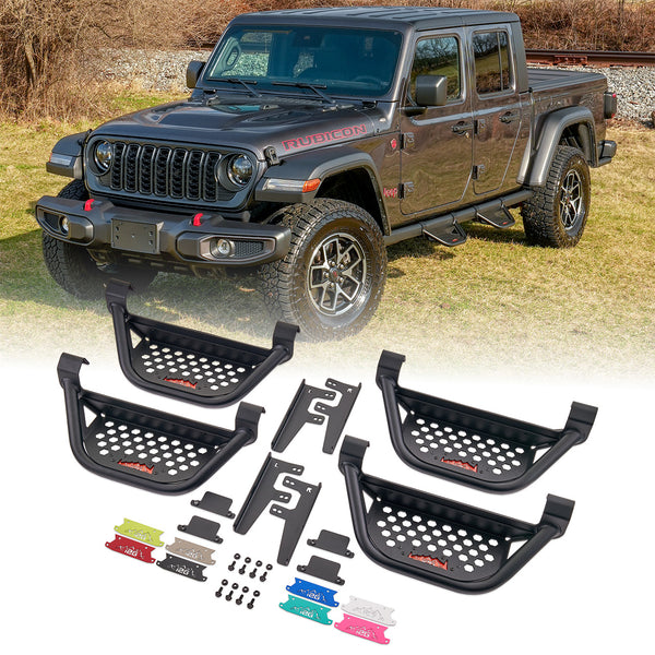 IAG Drop Down EZ-Steps® Add-on (2 Pair) For 2018+ Jeep Wrangler 4 Door / 2020+ Gladiator