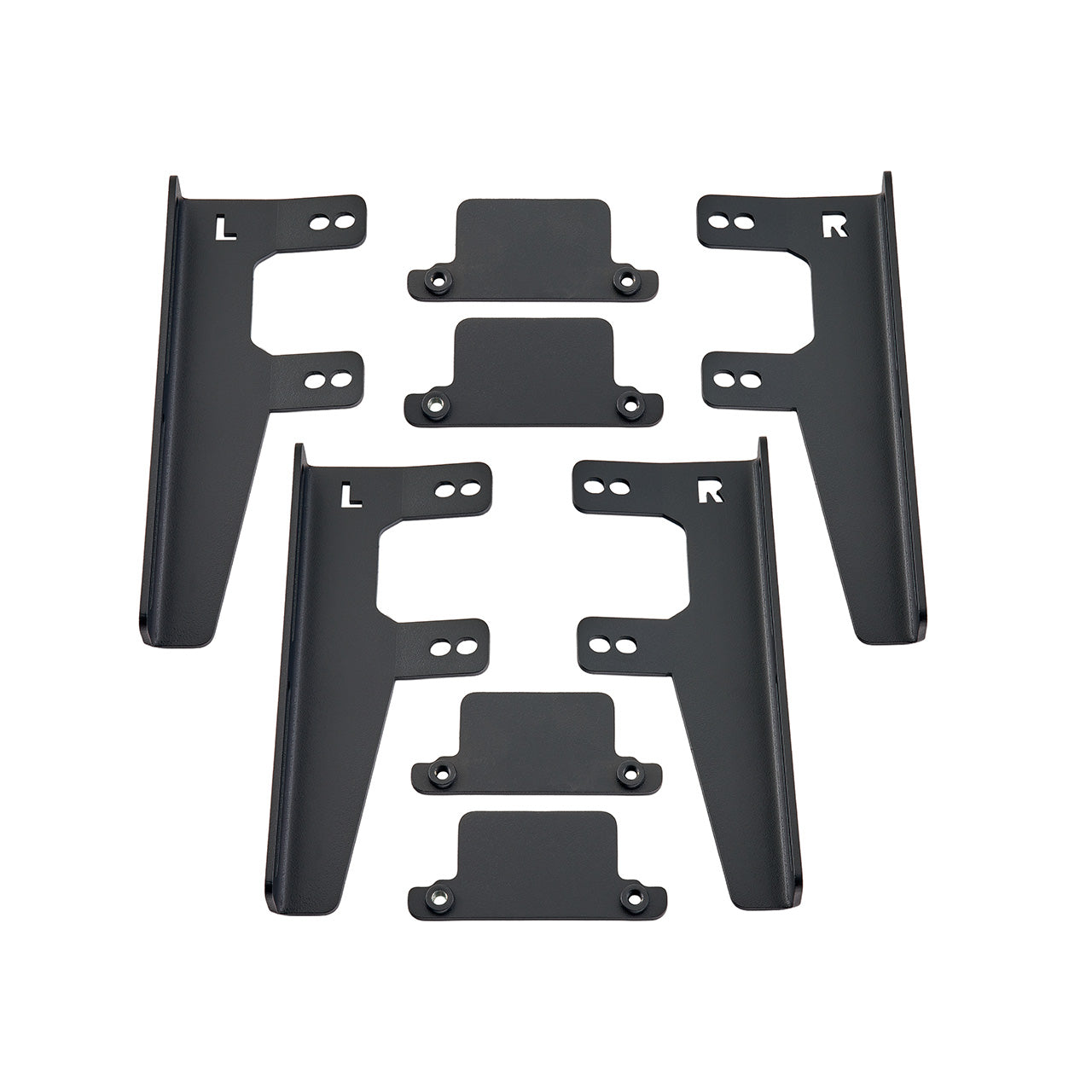 IAG Drop Down EZ-Steps® Add-on for 2018+ Jeep Wrangler 4 Door / 2020+ Gladiator - Brackets