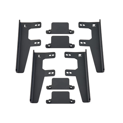 IAG Drop Down EZ-Steps® Add-on for 2018+ Jeep Wrangler 4 Door / 2020+ Gladiator - Brackets