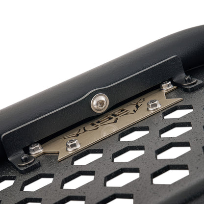 IAG Drop Down EZ-Steps® Add-on for 2018+ Jeep Wrangler 4 Door / 2020+ Gladiator - Logo Plate Installed