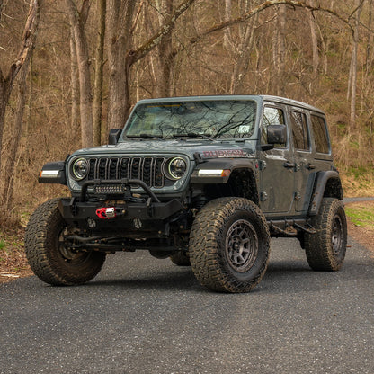 IAG Drop Down EZ-Steps® Add-on for 2018+ Jeep Wrangler 4 Door - Installed 2