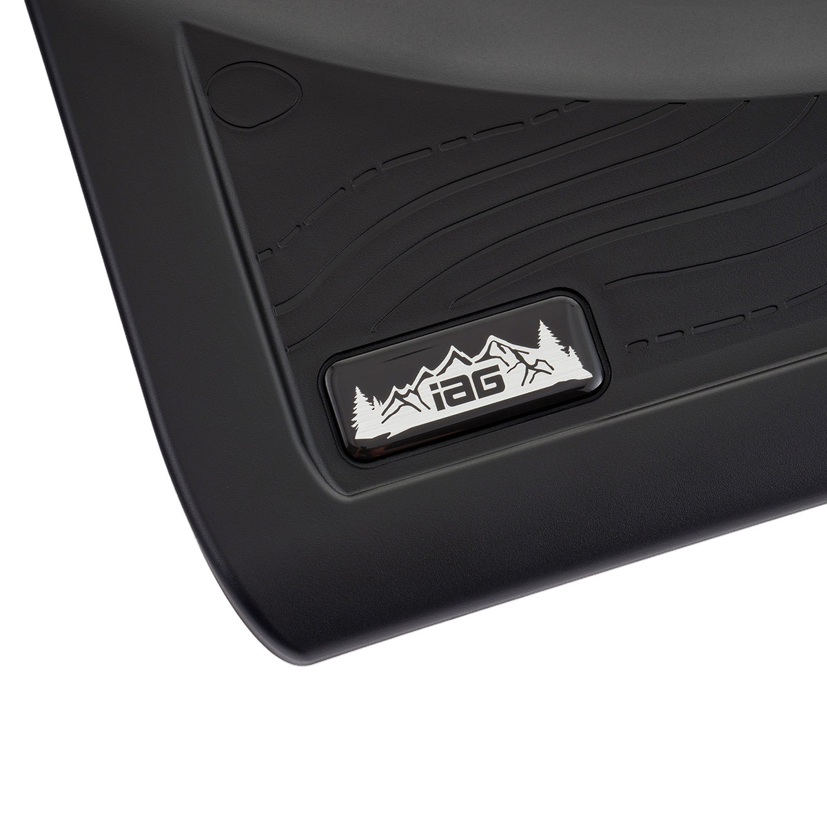 IAG Trail Shield® Adjustable Front & Rear Mud Flap Set for 2024+ Toyota Tacoma - Emblem
