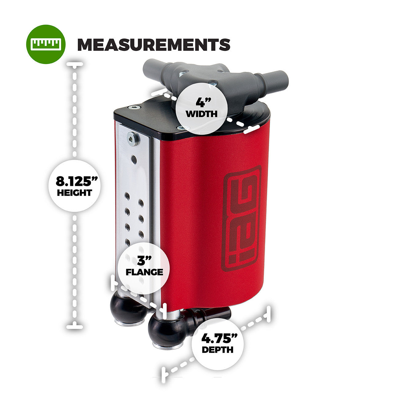 IAG Universal Air / Oil Separator (AOS) - Measurements