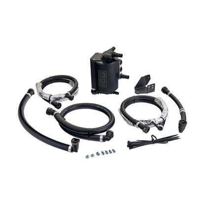 IAG Air Oil Separator AOS For 2021+ 2.3L Ford Bronco - Black Parts Layout