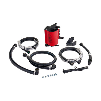 IAG Air Oil Separator AOS For 2021+ 2.3L Ford Bronco - Red Parts Layout