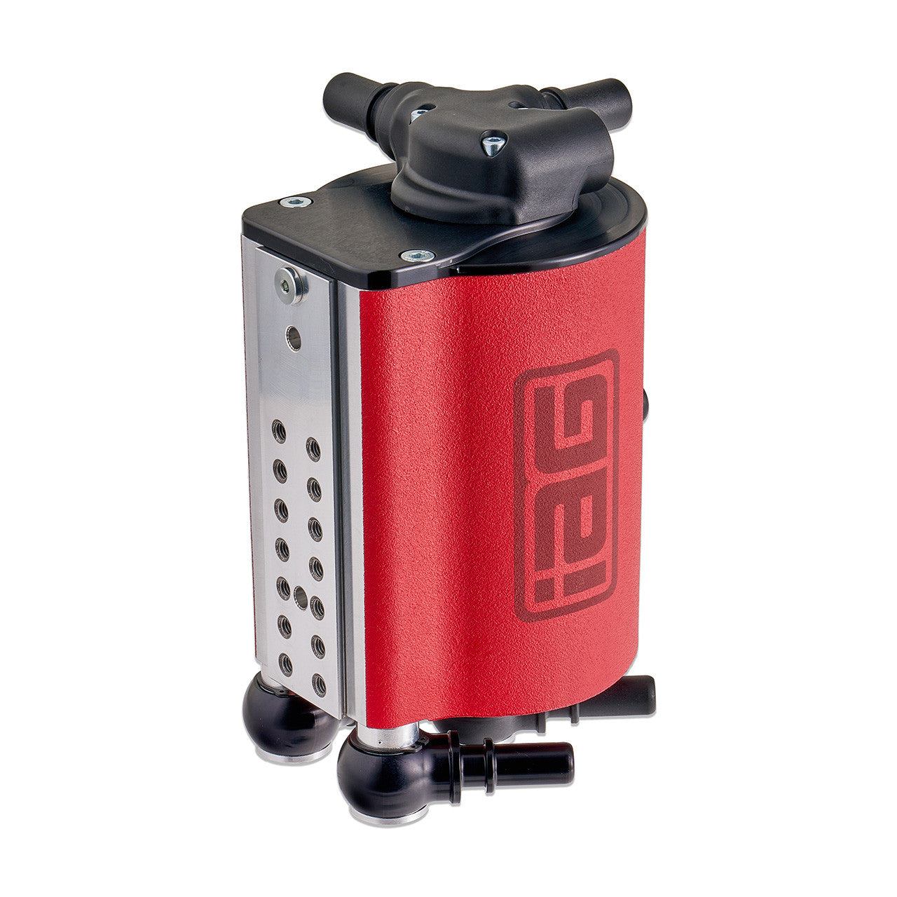 IAG Air Oil Separator AOS For 2021+ 2.3L Ford Bronco - Red Angle 1