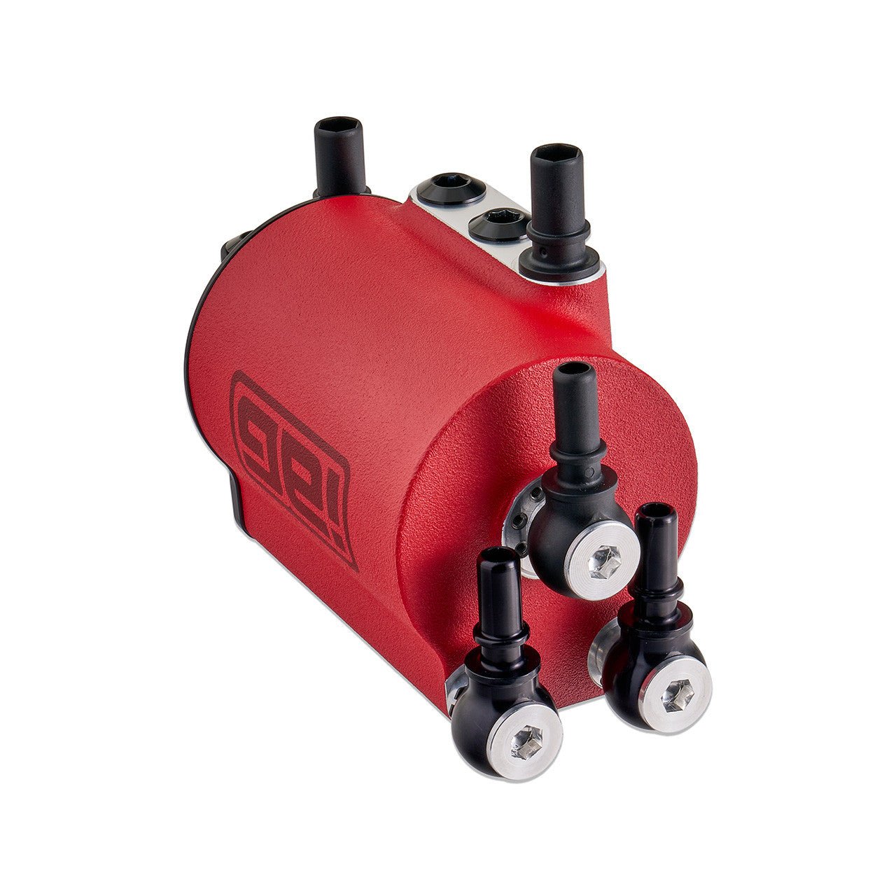 IAG Air Oil Separator AOS For 2021+ 2.3L Ford Bronco - Red Angle 3