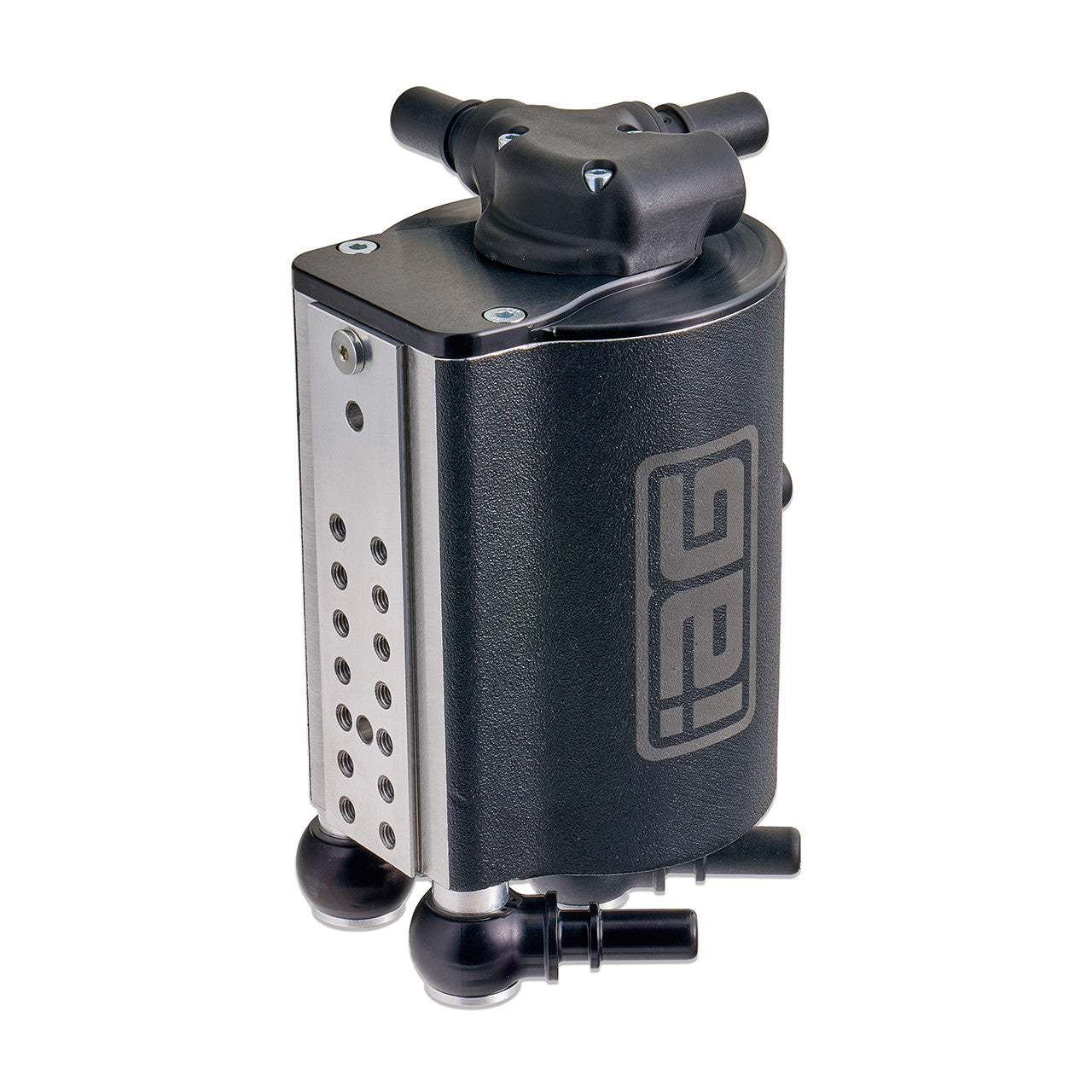 IAG Air Oil Separator AOS For 2021+ 2.3L Ford Bronco - Black Angle 1