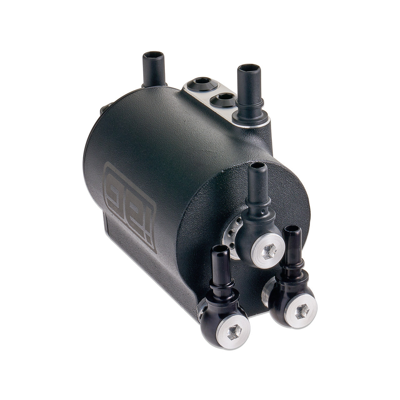 IAG Air Oil Separator AOS For 2021+ 2.3L Ford Bronco - Black Angle 3