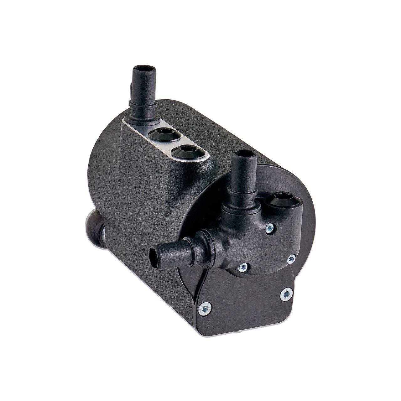 IAG Air Oil Separator AOS For 2021+ 2.3L Ford Bronco - Black Angle 4