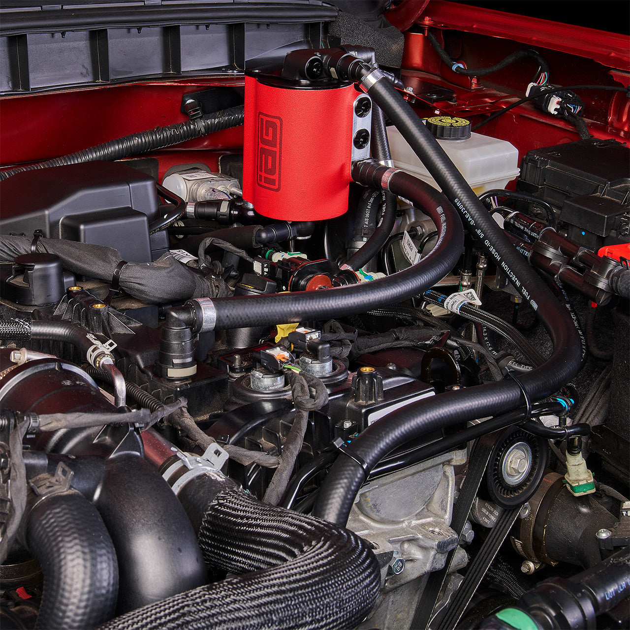 IAG Air Oil Separator AOS For 2021+ 2.3L Ford Bronco - Installed 1
