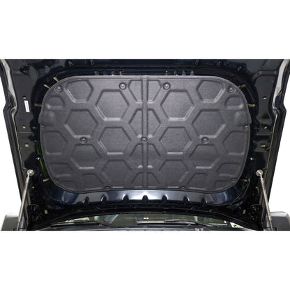 IAG Air Oil Separator AOS For 2021+ 2.3L Ford Bronco - Hood Pad Installed