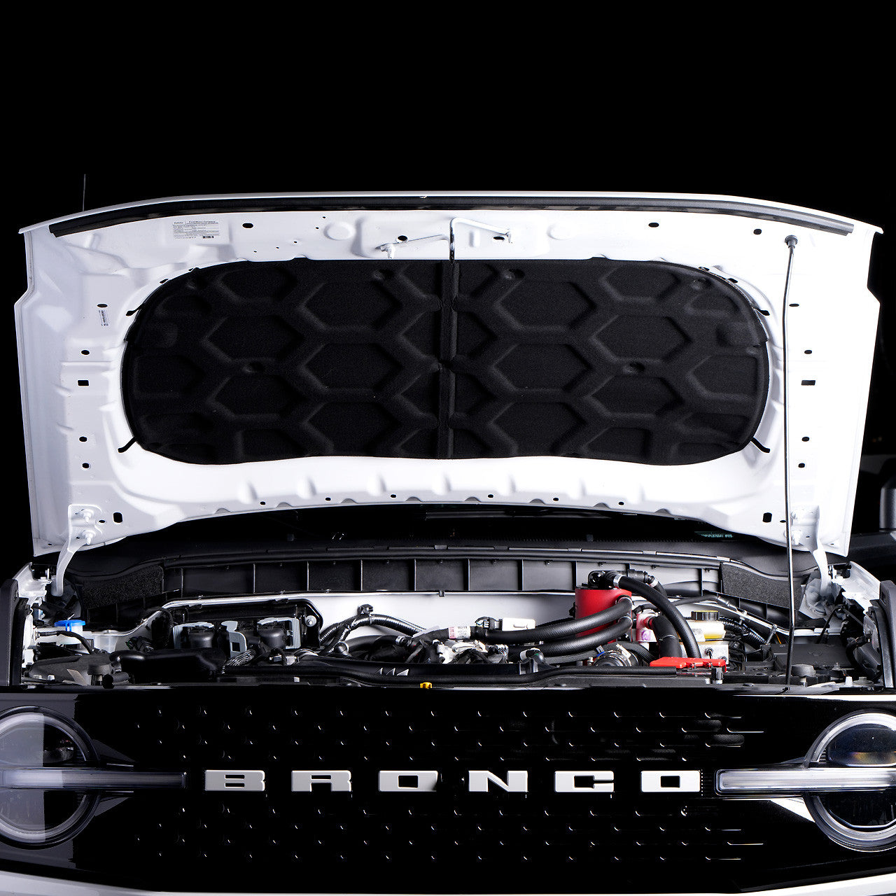 IAG Air Oil Separator AOS For 2021+ 2.7L Ford Bronco - Hood Pad