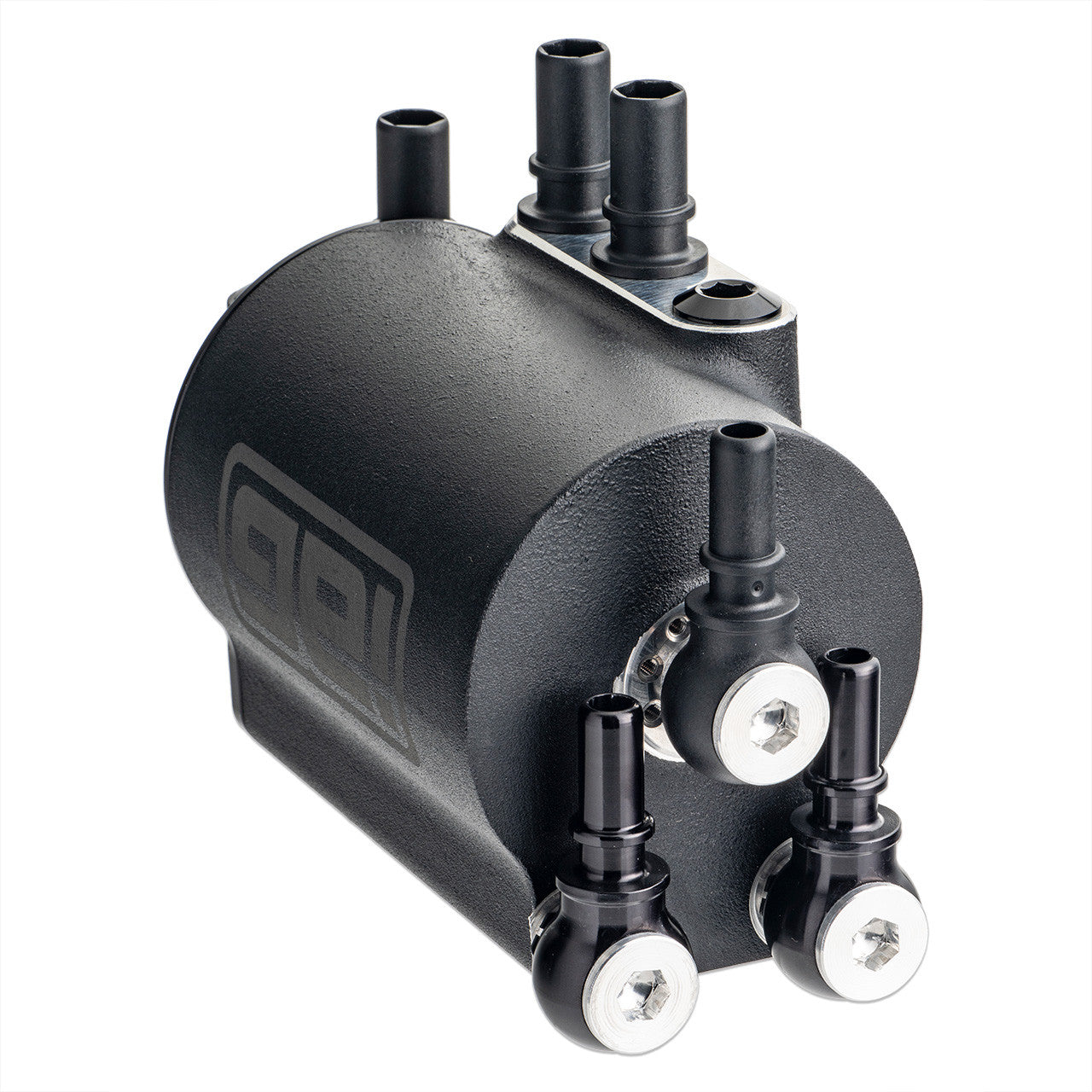 IAG Air Oil Separator AOS For 2021+ 2.7L Ford Bronco - Black Angle 3