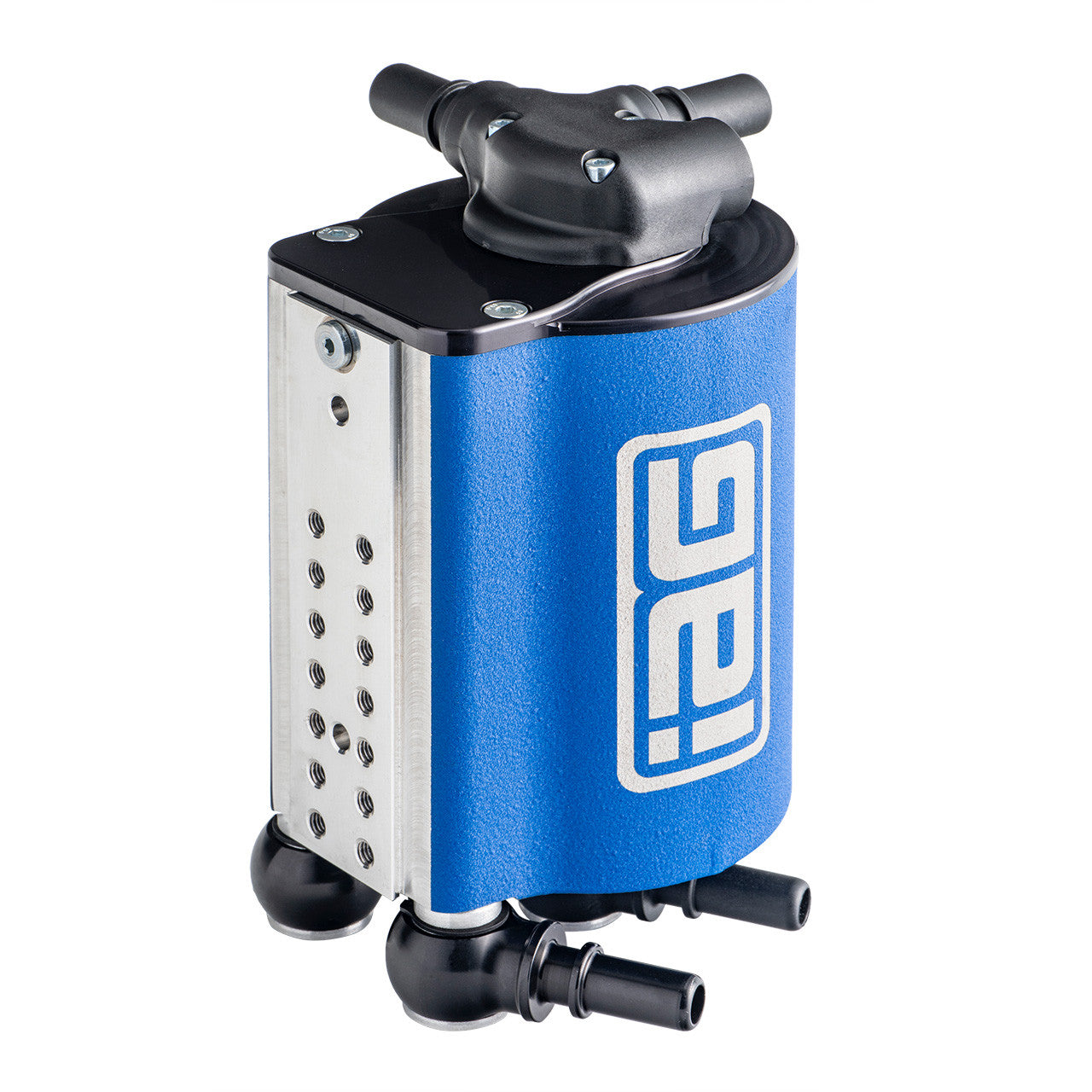IAG Air Oil Separator AOS For 2021+ 2.7L Ford Bronco - Blue Angle 1