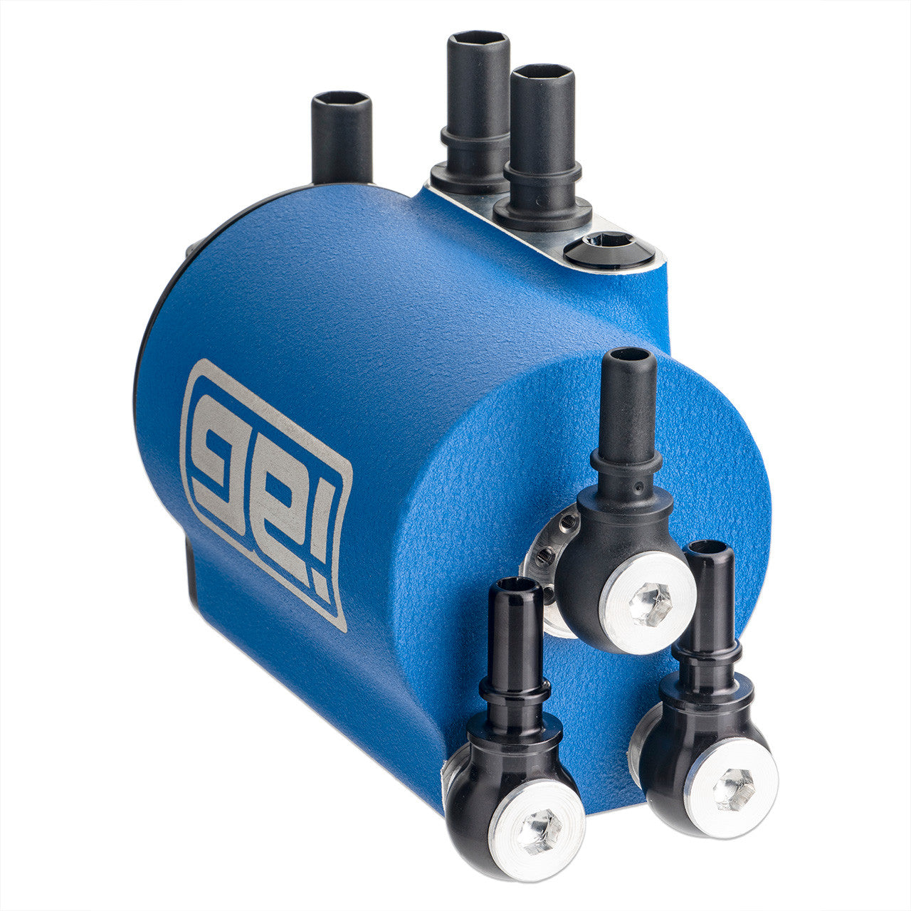 IAG Air Oil Separator AOS For 2021+ 2.7L Ford Bronco - Blue Angle 3