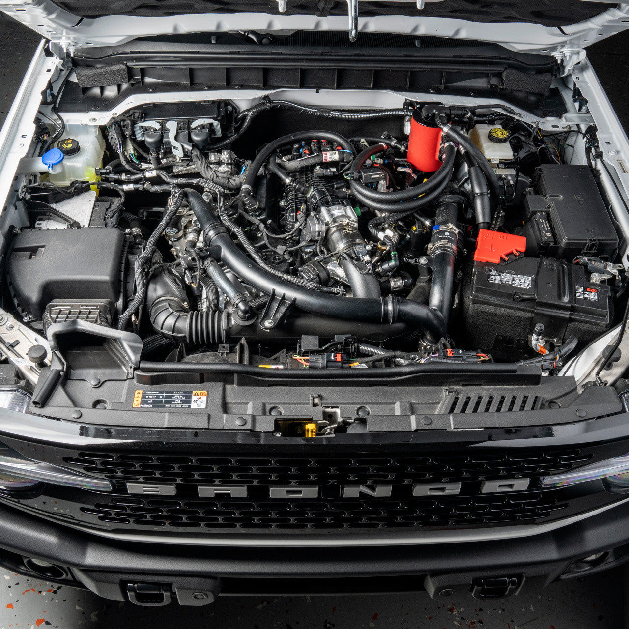 IAG Air Oil Separator AOS For 2021+ 2.7L Ford Bronco - Installed