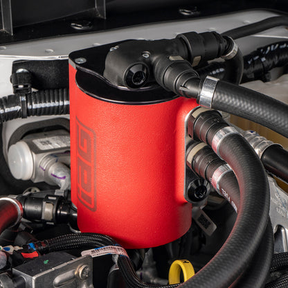 IAG Air Oil Separator AOS For 2021+ 2.7L Ford Bronco - Install Angle 2