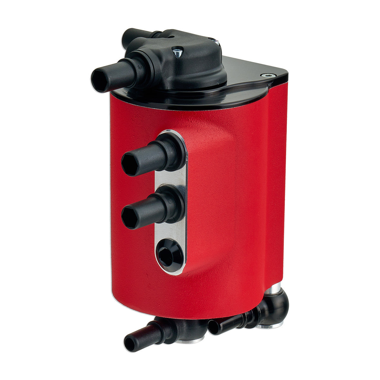 IAG Air Oil Separator AOS For 2022+ 3.0L Ford Bronco Raptor - Red Side Fittings