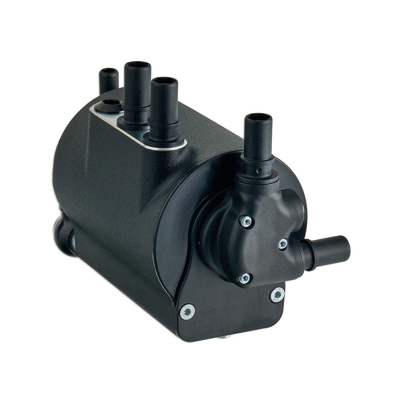 IAG Air Oil Separator AOS For 2022+ 3.0L Ford Bronco Raptor - Black Top Breather Fitting