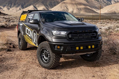 ICON 19-21 Ford Ranger 0-3.5in Stage 6 Suspension System w/ Tubular UCA Alum Knuckle - K93206TA