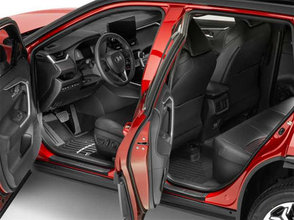 WeatherTech 18-23 Toyota Tacoma DC SillProtector (4pc Set) - Black - ST010K1